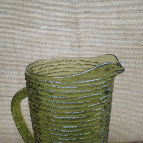 Vintage Anchor Hocking Soreno Pattern Juice Pitcher - Picture 11 of 14
